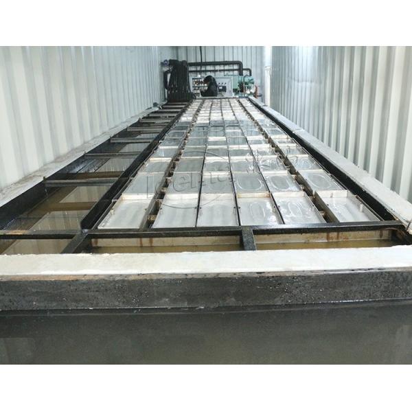 Automatic Container Ice Machine 220V 380V 410V 415V 440V 460V For Fresh Seafood Selling Ice Fishery