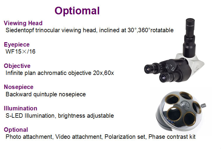 Double Layer Mechanical Stage Inverted Fluorescence Microscope 230×150mm NCH-B2000