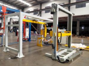 Buy cheap 30 Pallets/H Rotary Arm Stretch Wrapper product