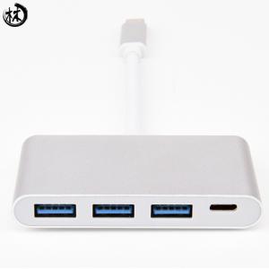 USB-C Hub Type-C to Usb 3.0 * 3 + Type-C Female Port  Adapter Type-c Adapter