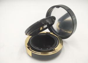 Black Gold BB Cream Container Round Portable