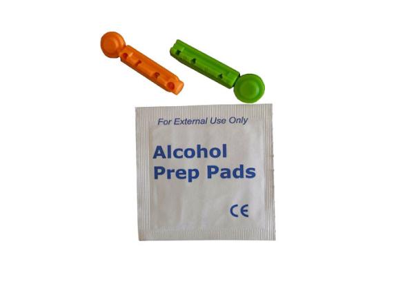 Quality Customized Unfolded Alcohol Prep Pads Wipes 30x60mm for sale