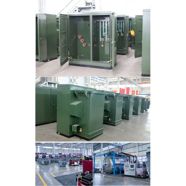 1250kVA Three Phase Pad Mounted Transformer with 35KV Rated Voltage and Dyn11 Vector Group for Power Distribution