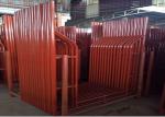 Painted Scaffolding Frame System H Frame Scaffolding Parts TUV Certification