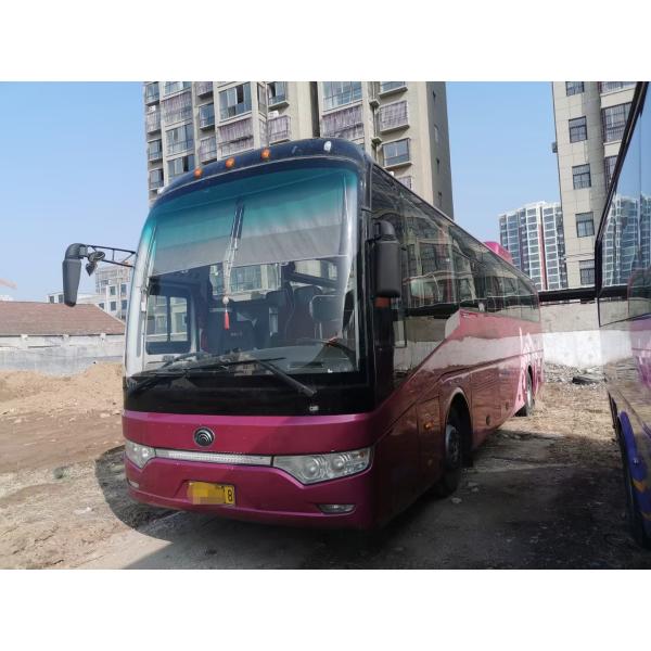 Yutong Bus ZK6122 CNG 55 Seats Bus 2015 Year with Yuchai Engine and LHD Driver Steering
