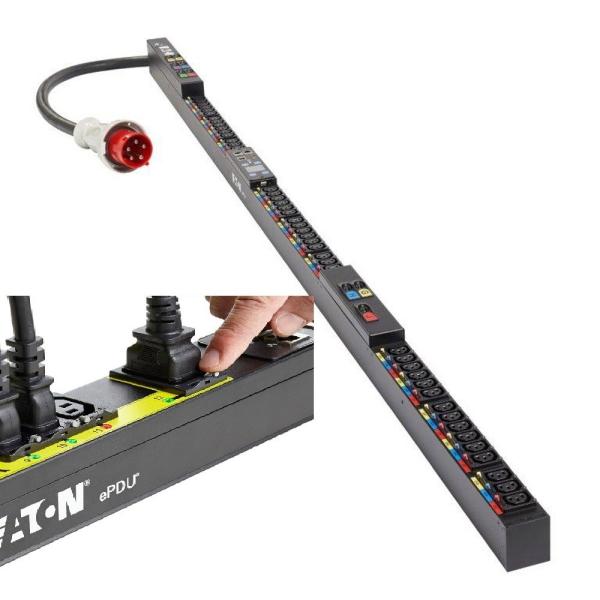 Quality Intelligent PDU for Power Data Centers EATON EFLXB21 FLEXPDU BASIC 0U C20 16A 1P 16XC13 for sale