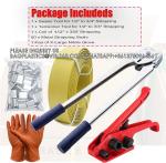 Pallet Strapping Kit, Banding Strapping Kit Tensioning Tool Sealer, 4000" Length