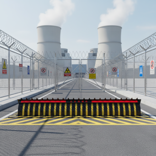 220-ton Capacity PLC Controlled IP68 Waterproof Road Blocker System for Vehicle Access Control