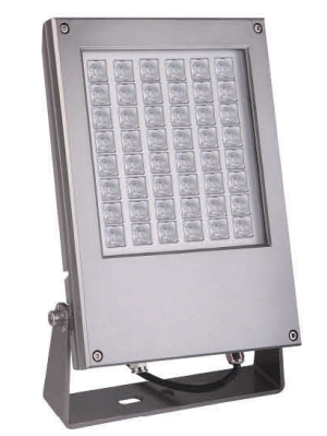 Cool White IP65 Waterproof LED Flood Lights 12000lm Aluminium Black 60W / 82W / 102W Used in Highway