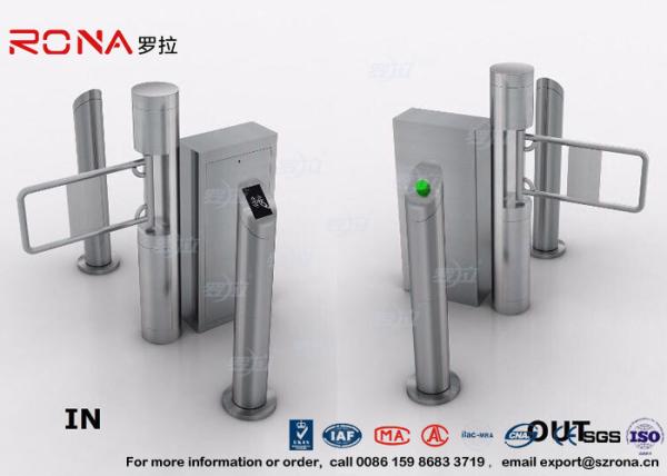 Quality Semi - Automatic Swing Barrier Gate Card Readers for Door Entry Pass System for sale