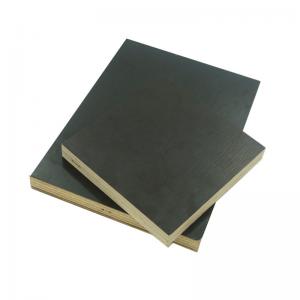 China 9mm 12mm Hot Pressed Phenolic Glue Black Film Faced Plywood on sale