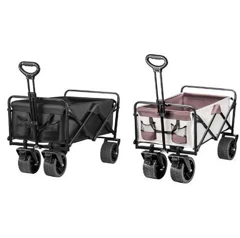 Convenient Collapsible Beach Wagon Multi Functional For Outdoor Activities