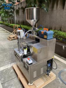 380V 50Hz Manual Tube Sealing Machine 20-35 tubes/min Capacity