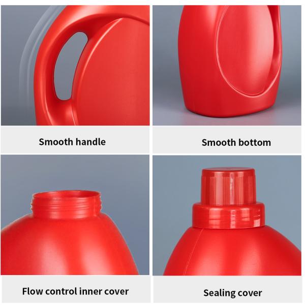 SIDUN Laundry 352mm Blank Empty Detergent Bottles 2L 3L 5L