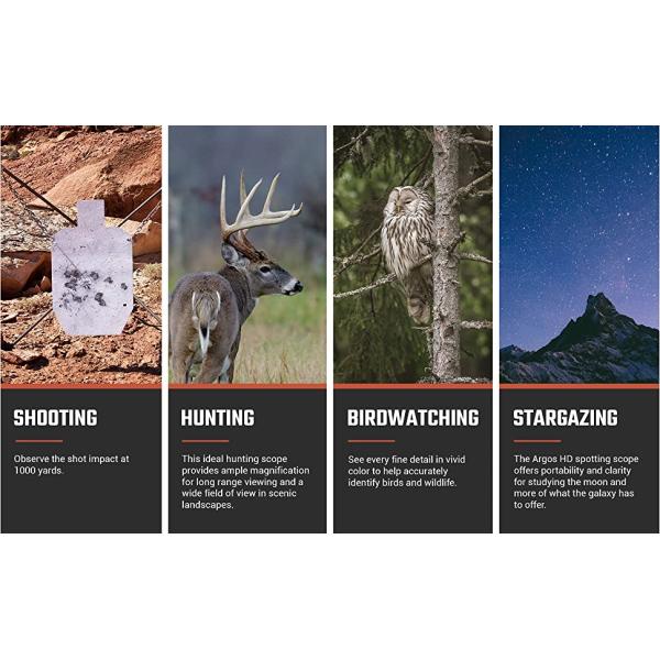 15-45X60 16-48X60 ED Waterproof Zoom Birding Spotting Scope With Tripod