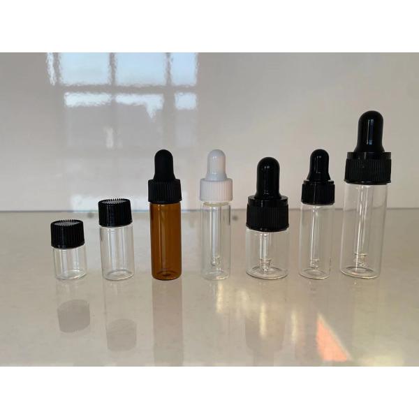 Leak Proof 5ml Essential Oil Bottle With Dropper Cap