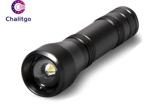 Quality Portable High Output LED Flashlight , Waterproof Flashlight Adjustable 5 Modes for sale