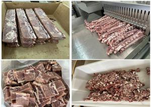 38m/s Automatic Meat Processing Machine Industrial Bone Saw 304 SUS