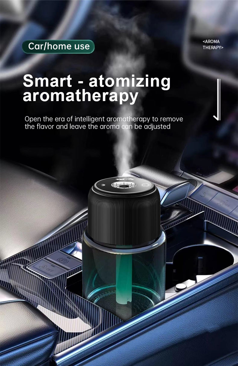 Type C Powered Car Aromatherapy Machine Intelligent Control Car Scent Diffuser
