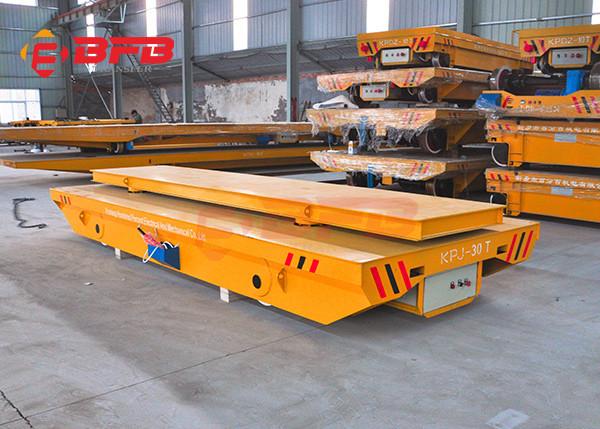 Quality Industry Field Powered Rail Transfer Trolley Remote Control AC 380V 2 Phase for sale