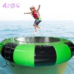 Custom made 4 persons inflatable bungee trampoline with removable control