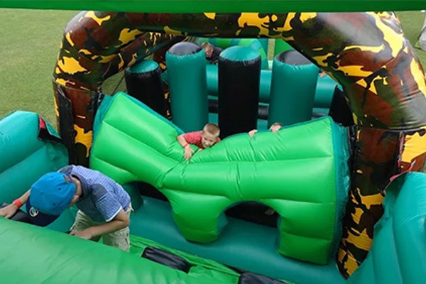 Army Inflatable Obstacle Courses Backyard Bouncy Castles Obstacle Course For Rent