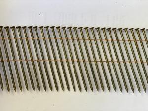 Pallets Screw Shank Nails 0.080 0.148 15 Degree Wire Coil Nails