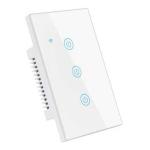 Alexa Google Home 94 V0 Smart Wifi Touch Switch 1 Gang Panel Work