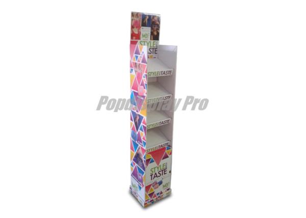 Quality Impact Graphics Cardboard Candy Display Lightweight With Four Shelves for sale