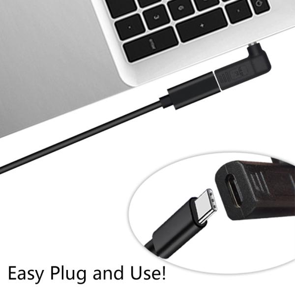 100W USB Type C Female To DC 5.5*2.5mm Male PD Decoy Spoof Trigger Jack Laptops Fast Quick Charge Plug Power Adapter Converter