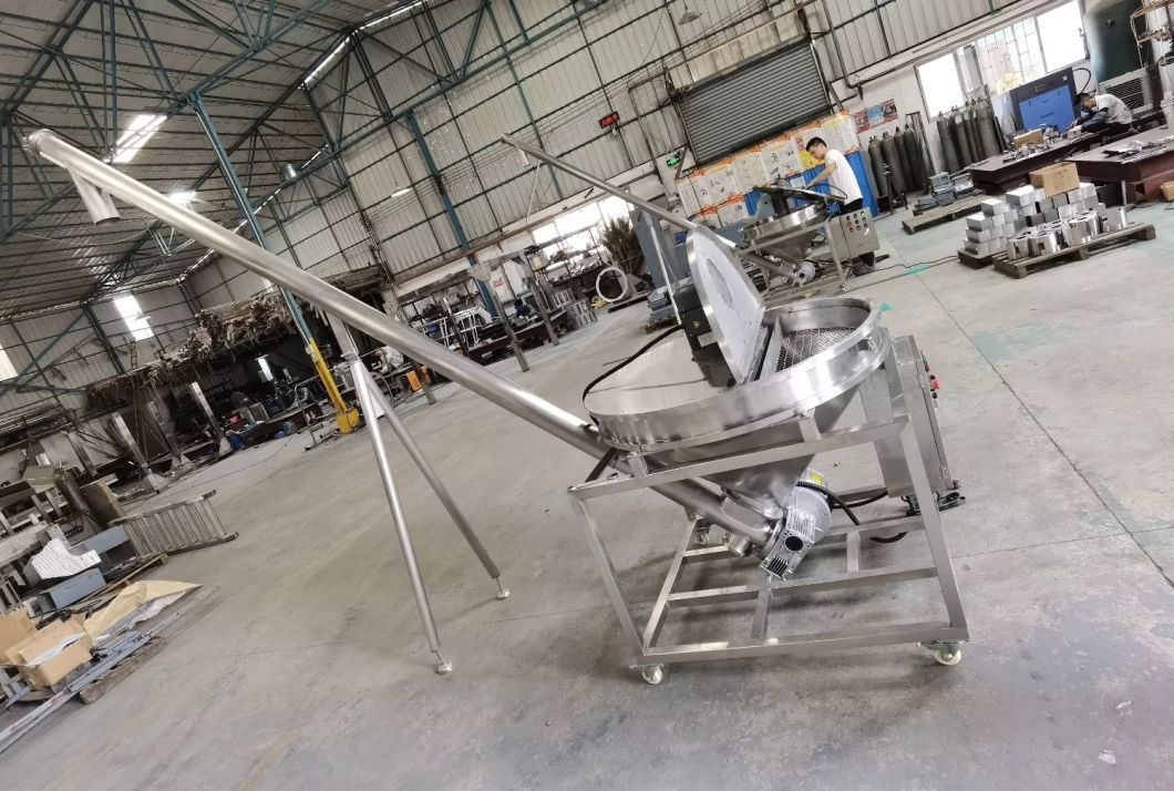Grain Screw Auger Conveyor for Transporting Feeding Stainless Auger Feeder