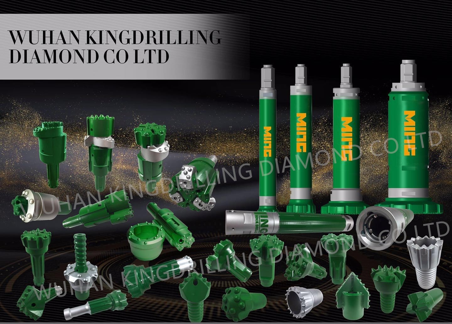 150mm Low Pressure DTH Threaded Button Bits For Rock Drilling
