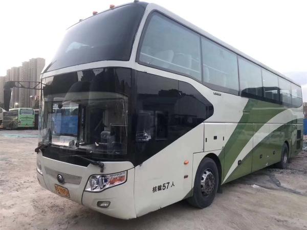 Quality Used 55 Seats Manual Yutong City Bus 12m Length Euro III Emission for sale