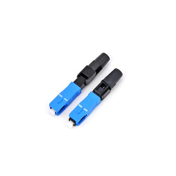 CATV SC 5501 Fiber Optic Adapter Drop Cable Connector 20N