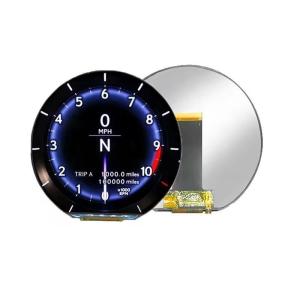                    Round 3.6 Inch 544*506 Resolution TFT LCD Panel LCD Display Module for Electric Bike Ebike Automotive LCD Display             