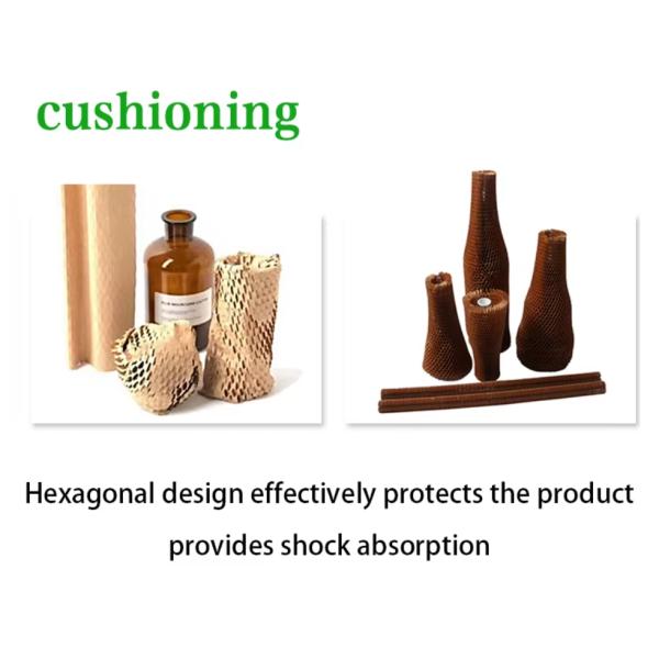 Honeycomb Paper Sleeve Protector Durable Cushioning Material For Transport
