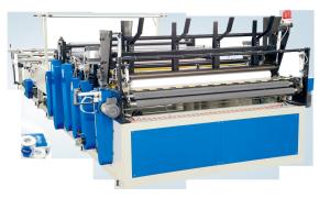 1750mm Automatic Roller Toilet Paper Converting Machine 200m/Min