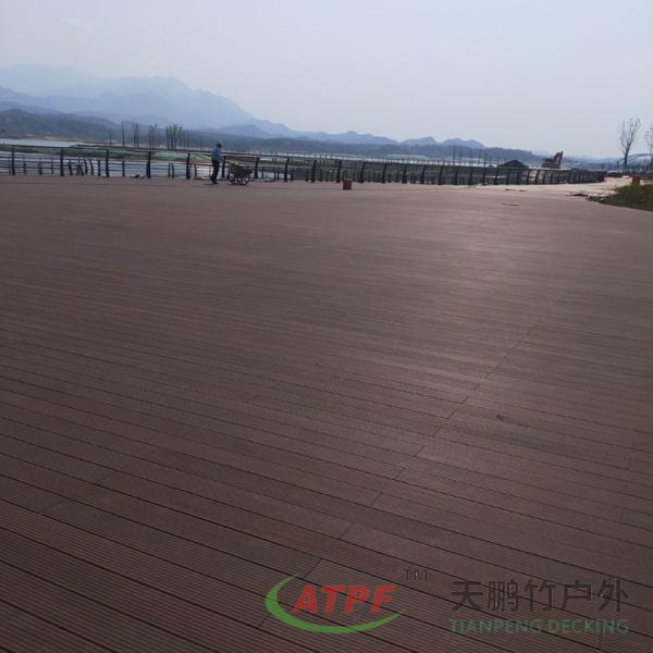 Quality 18mm Carbonized Bamboo Fence Wall Cladding Exterior Custom for sale