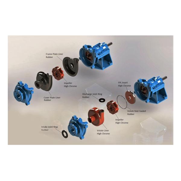 All Metal High Chrome Alloy Material Heavy Duty Industrial Water Pump For Brine