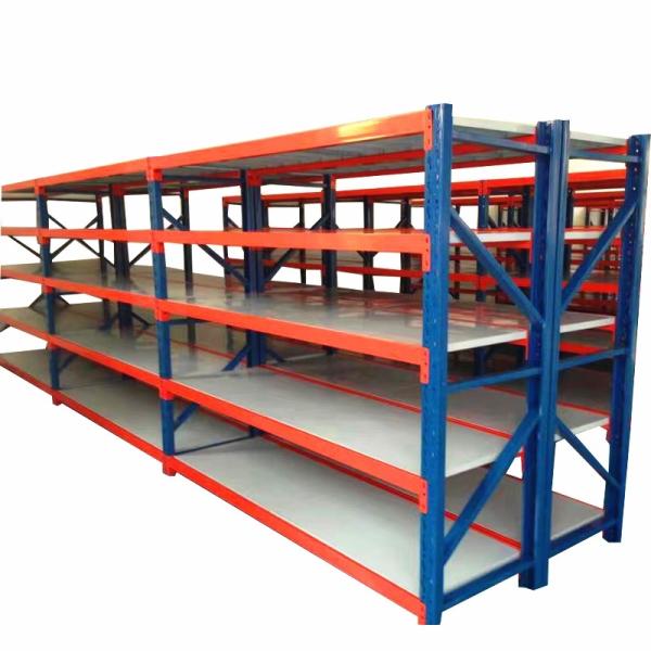 Quality Industrial ISO9001 Heavy Duty Warehouse Shelving Electrostatic Sprayed Surface for sale