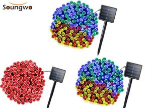 China SMD0603 300MA Solar LED String Lights Color Change Reelable For Chrismas on sale