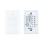 1/2/3/4/6/8 Gang Light Smart Wifi Wall Switch RF433 need Neutral Wire Tuya App