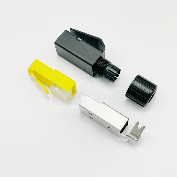 4pin 8pin Profinet Fast Connector Servo Motor Crimp/Solder Panels Voltage