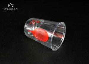 China 8 Oz / 12 Oz Clear Plastic Cups , 16 Oz Disposable Plastic Cups Logo Printed on sale