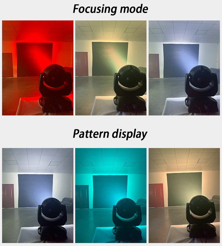 80 Ra Color Rendering Index Stage Lighting 36x10W RGBW 4-in-1 Zoom Wash Moving Head Light