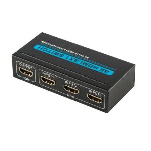 China CE ROHS 132g 10M Cable 36 Bit HDMI 3x1 Switcher on sale