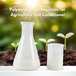 China Flocculant PAM emulsion Cationic Polyacrylamide Gel for Agriculture Soil Conditioner on sale