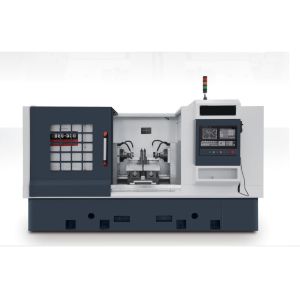 Flat Bed CNC Drilling And Milling Machine Double Spindle