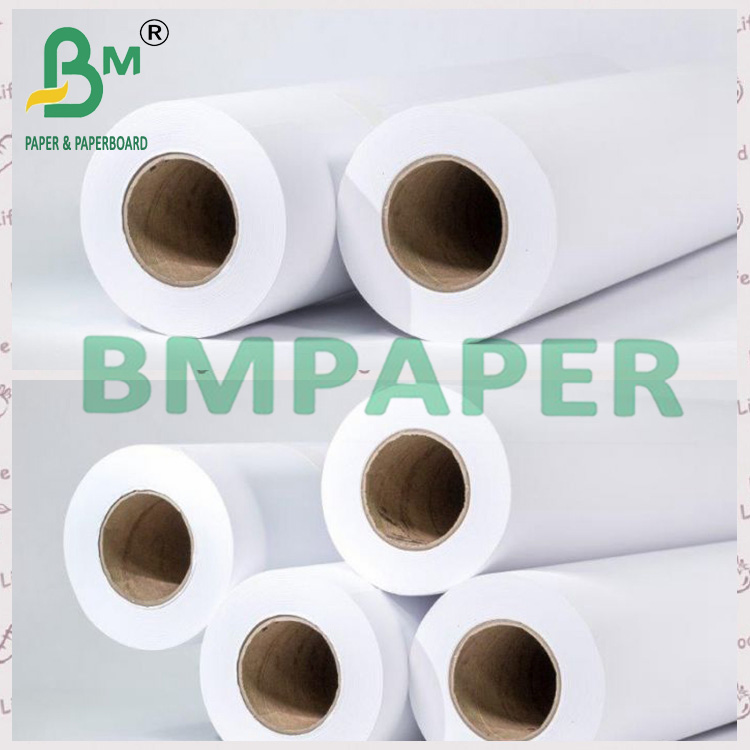 24" x 150ft 2" Core 20lb Plotting Paper For CAD Drawing 5 Rolls / Case