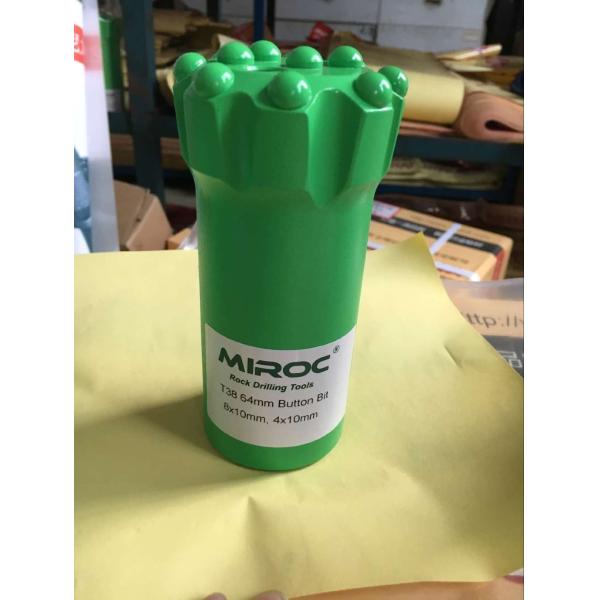 T38 64mm Thread Button Drill Bit Top Hammer Rock Drill 76mm 89mm 102mm